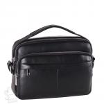 Сумка мужская кожаная 2071-3ABSH black Heanbag