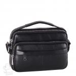 Сумка мужская кожаная 2071BSH black Heanbag