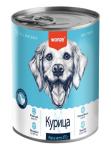 Wanpy Dog Консервы для собак из курицы, 375 г