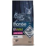 Monge Cat BWild LOW GRAIN Kitten низкозерновой корм из мяса гуся для котят 1,5 кг