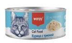 Wanpy Cat Консервы для кошек "Курица с треской" 95 г