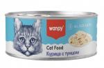 Wanpy Cat Консервы для кошек "Курица с тунцом" 95 г