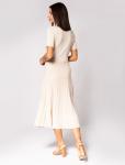 Платье-поло тонкой вязки из вискозы
