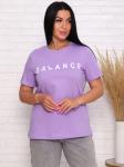 Баланс(св.лиловый) футболка женская