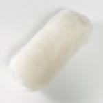Шерсть для валяния "Кардочес" 100% полутонкая шерсть 100гр (205 белый)