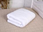 Одеяло "Бамбук"  облегч. микрофибра(бел) 105*140 лента, сумка (плотность150г/м2)