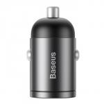 Автомобильное зарядное устройство Baseus Tiny Star, USB, 5 A, 30 Вт, черный