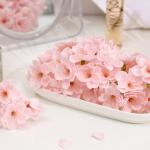 Цветы сакуры мыльные розовые, набор 50 шт