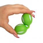 Шарики вагинальные Оки- Чпоки, для укрепления мышц влагалища, D 45 мм, зеленый