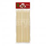 Шампур SHB-25/4 шпажки деревянные (бамбуковые) для шашлыка 25 см, 45 шт