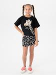 Пижама "Жираф" детская девочка с шортами
