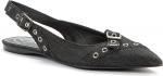 BETSY черный/серебряный текстиль женские туфли открытые (В-Л 2024)