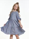 Платье (122-146 см) 22-7809-1(3) голубой