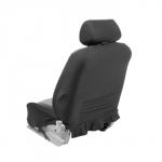 Чехлы на сиденья в автомобиль TORSO Premium, 11 предметов, серый
