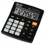 Калькулятор настольный Eleven SDC-805NR, 8 разр., двойное питание, 127*105*21мм, черный, SDC-805NR