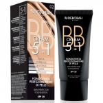 DEBORAH Тональный ВВ-крем BB CREAM 5 IN 1 SKIN PERFECTOR FOUNDATION тон 01 белоснежный 30 мл