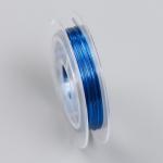 Проволока для бисера d 0,3 мм, голубой рул.10 м