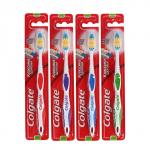 Зубная щетка Colgate Классик плюс, средней жесткости, микс