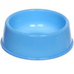 Миска пластиковая "Мр. Марли", цвет голубой, 15*5см/280мл