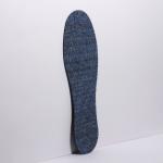 Стельки для обуви «Мягкий след», утеплённые, универсальные, 36-46 р-р, 30 см, пара, цвет синий