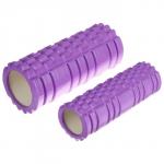 Набор массажных роликов 2 в 1 Sangh, 33х13 см и 30х9 см, цвет фиолетовый