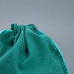 Мешок замшевый «Зелень», 16 * 24 см +/- 1.5 см