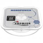 Леска PREMIER fishing MONOPOWER ICE, диаметр 0.14 мм, тест 2.2 кг, 30 м, нейлон, прозрачная