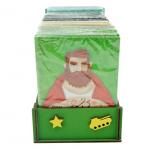 Green box с открытками с шоколадом