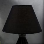 Лампа настольная 1860/1BK E14 40Вт черный 25х25х35 см RISALUX