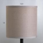 Настольная лампа "Аста" Е14 40Вт серый 12х12х26 см RISALUX