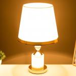 Настольная лампа "Фрефи" Е27 40Вт белый 25х25х42 см RISALUX