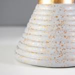 Настольная лампа "Белана" Е14 40Вт серо-золотой 22х22х38,5 см RISALUX