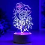 Светильник "Золотая рыбка" LED RGB от сети 9,5х11х19 см RISALUX