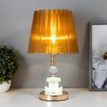Настольная лампа Грация E27 40Вт золото 22х22х35,5 см RISALUX