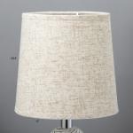 Настольная лампа "Алми" E14 40Вт белый 15х15х26,5 см RISALUX