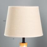 Настольная лампа "Адара" Е14 40Вт оранжевый 20х20х33см RISALUX