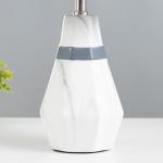 Настольная лампа "Айседора" E14 40Вт белый-серый 23х23х40 см RISALUX