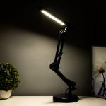 Настольная лампа "Брина" LED 7Вт черный 14,5х14,5х67 см RISALUX