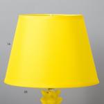 Настольная лампа "Ананас" Е14 40Вт желтый 20х20х32 см RISALUX