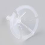 Держатель для шаров, для стоек, набор 20 шт., прозрачный, диаметр отверстия 0,25 см