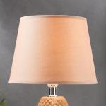 Лампа настольная 16026/1 E14 40Вт коричнево-серый 20х20х33,5 см RISALUX