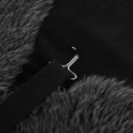 Накидка на сиденье МАТЕХ ALASKA LINE, мех, 48 х 52 см, черный, темно-серый