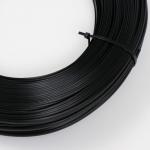 Ротанг искусственный гладкий 8 мм 100 м полумесяц (черный)