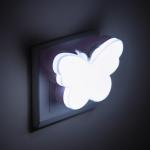 Ночник "Бабочка" LED 1Вт белый 9х6х6 см RISALUX