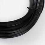 Ротанг искусственный гладкий 6 мм 100 м полутрубка (черный)