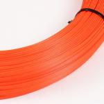 Ротанг искусственный 6 мм 100 м волна (оранжевый)