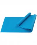 Коврик для йоги и фитнеса FM-101, PVC, 183x61x0,3 см, синий
