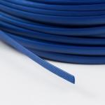 Ротанг искусственный 6 мм 100 м волна (синий металик)