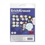 Наклейки на тетрадь ErichKrause "Петя и Волк", 4 листа, в пакете с европодвесом