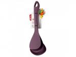 Набор кухонной утвари Bellissimo 3 пр. Фиолетовый (половник, лопатка кухонная, ложка для гарнира)